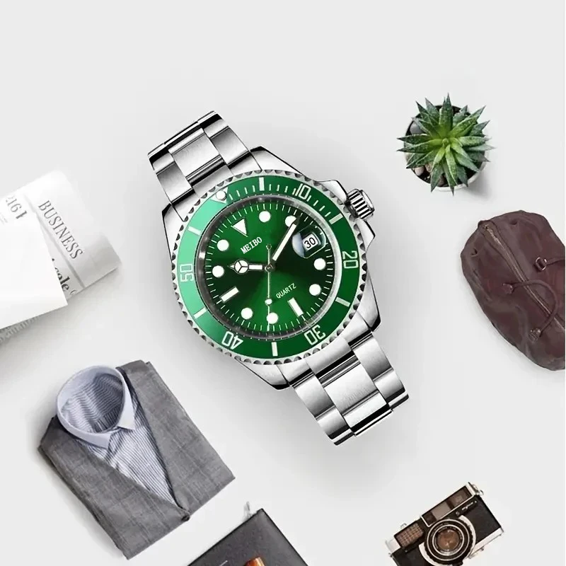 Módne hodinky Casy Clock Montre Homme Business Men Quartz hodink kalendár zelená voda Wok Ghost Sport Men Reskwatch