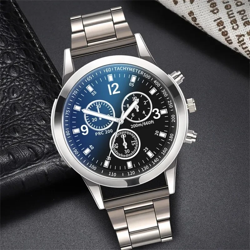 Módne muži luxusné hodinky Mens Business z nehrdzavejúcej ocele Casual Quartz Watch for Male Wristwatch rellogio maskulino