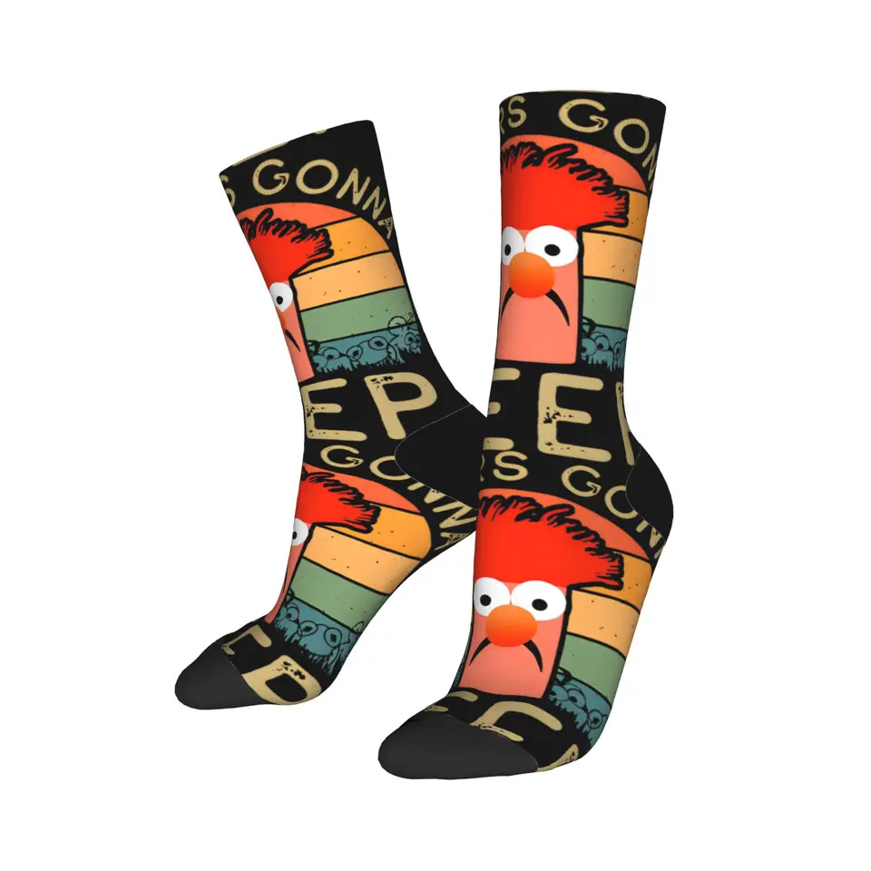 Módne muži Muži ponožky Príležitostné Muppets Meepers
