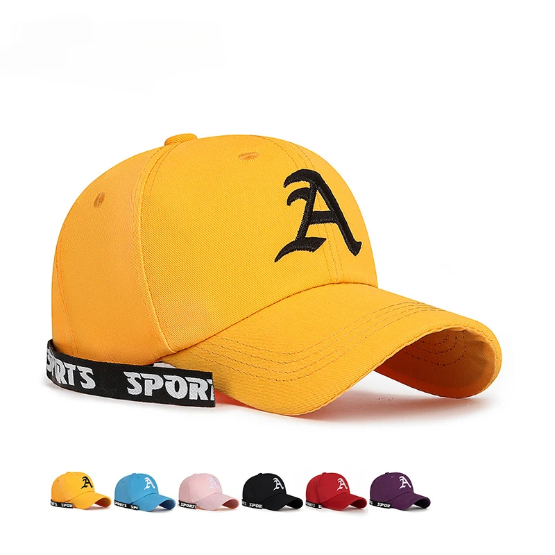 Módne muži Ženy baseball čiapky hip hop športy Casy Trucker Caps Cotton Snapback Hat Outdoor Sun klobúky pre klobúky pre dospelých