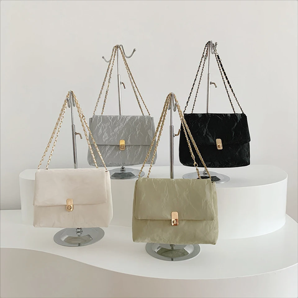 Módne mäkké vrecká na ramene PU 2024 Nový trend Ženy Crossbody Bag Univerzálne dochádzajúce príležitostné dámske kabelky
