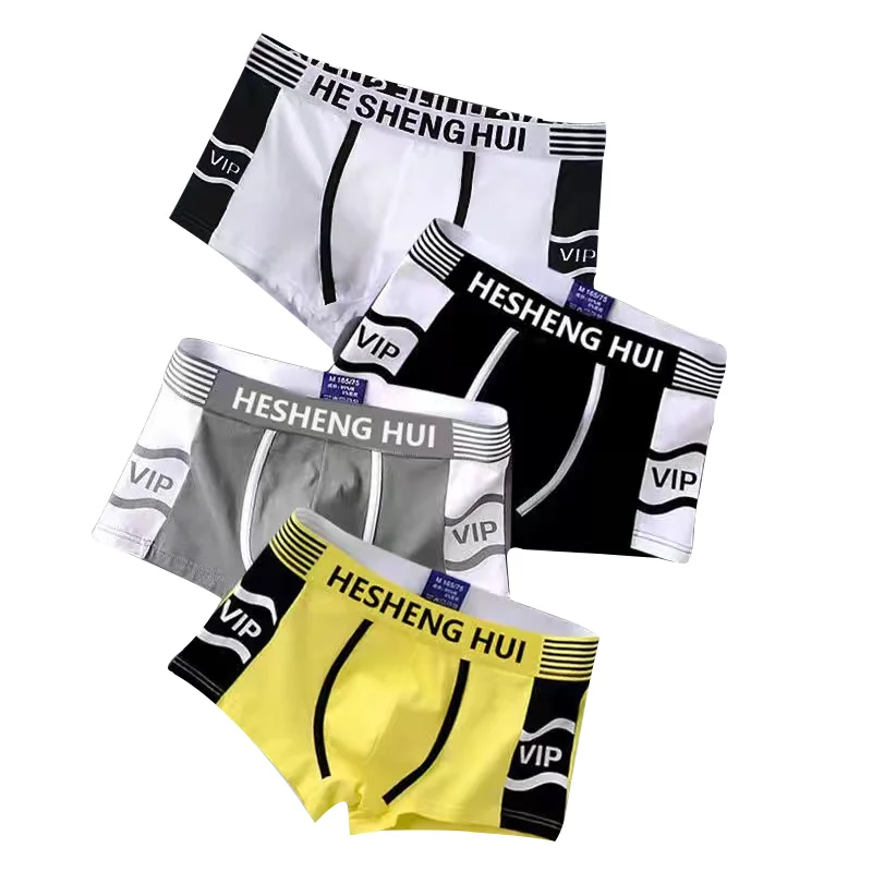 Módne nové pánske spodné prádlo Boxer Muži vytlačené u konvex očarujúce boxer Pohodlné spodné spodné boxershorts Man nohavičky m-xxxl