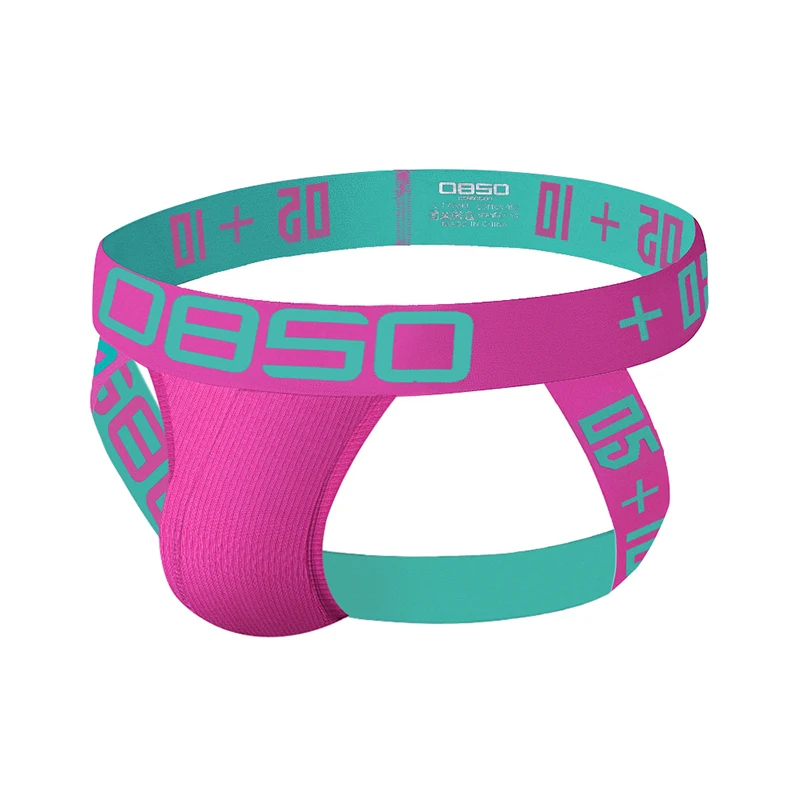 Módne priedušné bavlnené pánske jockstrap spodky