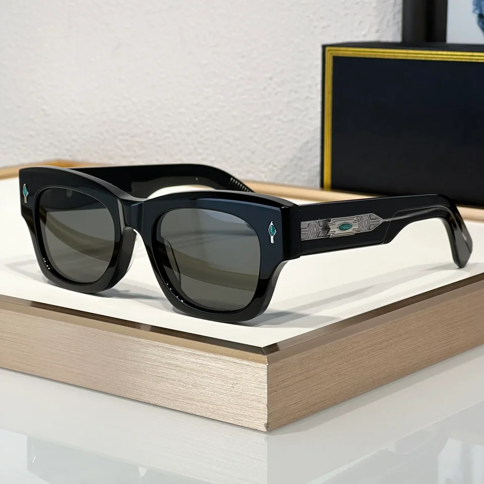 Módne slnečné okuliare pre mužov Ženy Alanui Summer Designer Štýlový štýl High Street UV400 Retro tanier Acetát Acetát Full Rámce okuliare