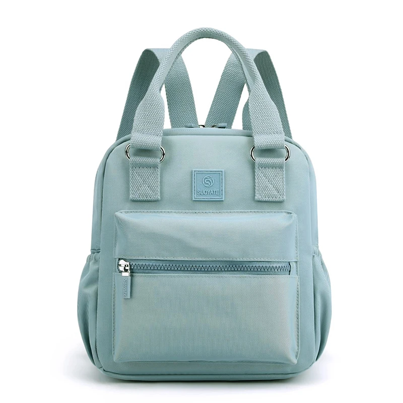 Módne ženy malý cestovný batoh pekný štýl dievčatá nakupovanie batohu Vysoko kvalitné odolné mäkké tkaniny Daypack batoh vak