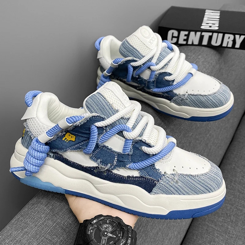 Módny trend bežiaci tenisky pre mužov pohodlne tvrdo nositeľné atletické topánky vonkajšie šnurovanie tenis maskulino letné priedušné