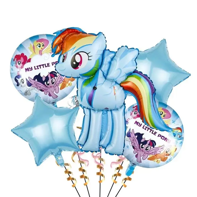 Môj malý poník Twilight iskle Pinkie Pie Fluttershy anime karikatúra roztomilé deti narodeninové oslavy dekoratívne balóny Veľkoobchod