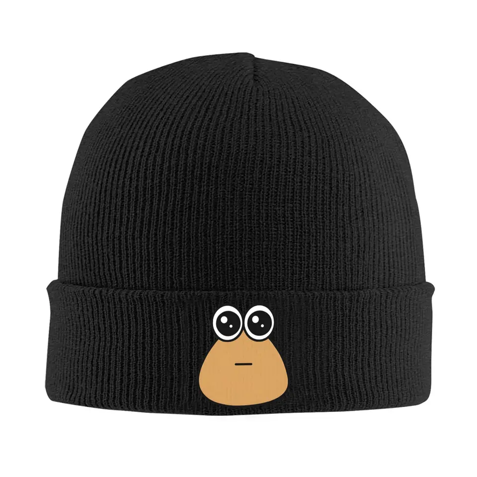 Môj maznáčik mimozemský klobúk jesenné zimné lebky čiapky Warm Cutoon Cap Unisex Acryl Pletitted Hat