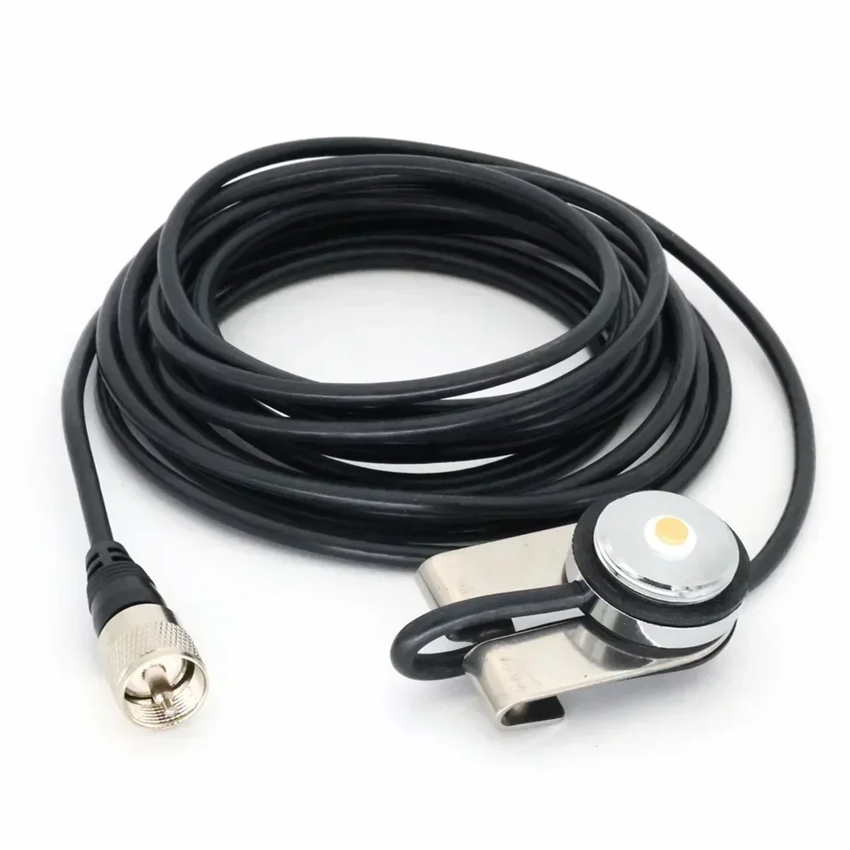 N-2 Mobile Car Radio Anténa Rozšírte koaxiálne káblové držiak NMO na PL-259 5METER RG-58 pre vrchol Kenwood Hyt ICOM