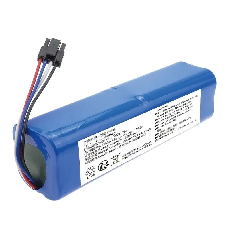 N021-4S2P 5000MAH 14,4V 72WH Nabíjateľná lítiová batéria