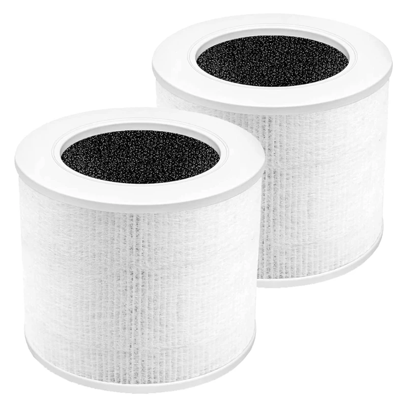 N0PF vzduchový čistiaci filter Vysoko účinnosť HEPA Aktívny uhlík na uhliek SPET SUT VÝPRAVA KOMPATIBAL pre mini/mini-RF levoit