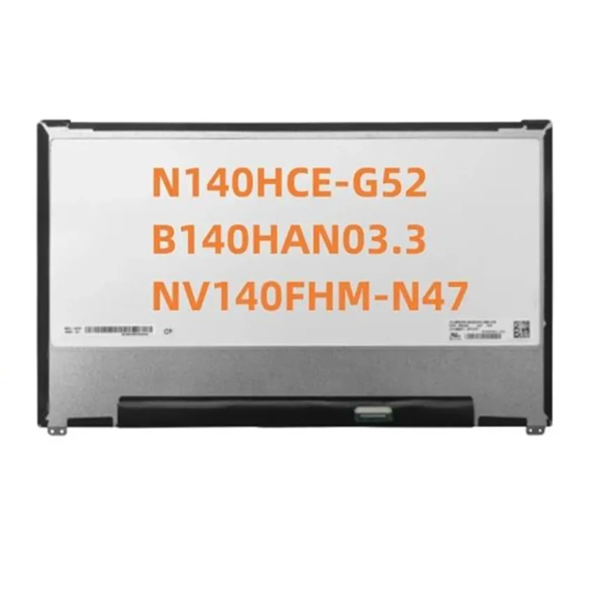 N140HCE-G52 Rev C1 FIT NV140FHM-N47 B140HAN03.3 IPS LCD LED displej obrazovky na výmenu panela Dell Latitude 7480