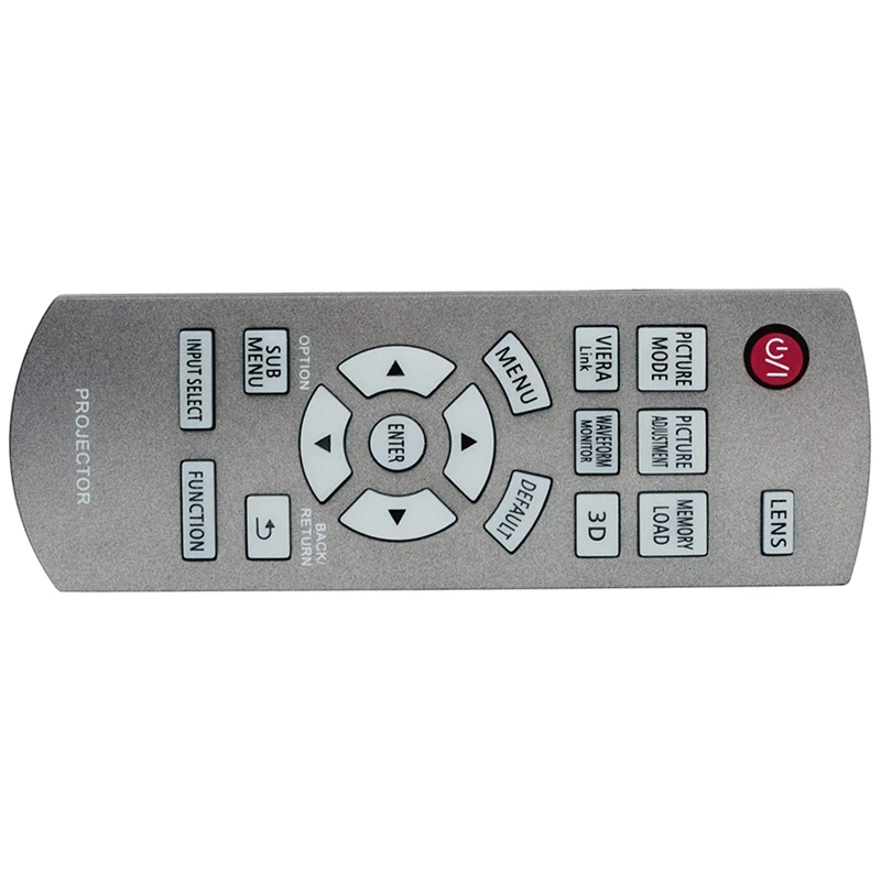 N2QAABB000680 Nahraďte diaľkové ovládanie pre projektor Panasonic DLP PT5000E PT-AT6000E PT-AE7000 PT-AE8000 PT-AE8000EA