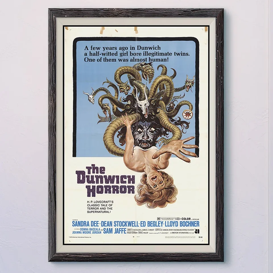 N412 The Dunwich Horror Vintage Classic Movie Wall hodvábok handrička hd plagát Art Home Decotion Gift