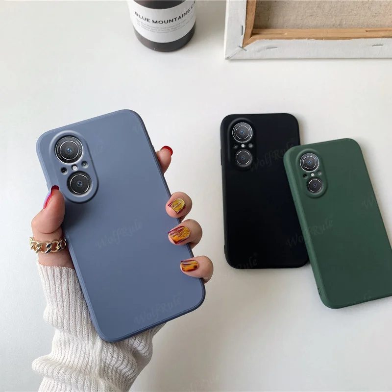 Na krytie Huawei Nova 9 SE PRÍPAD PRE HUAWEI NOVA 9 10 SE 8I CAPAS SOCKOPPOPT TPU SLIKONE Soft na krytie Huawei Nova 9 SE Fundas