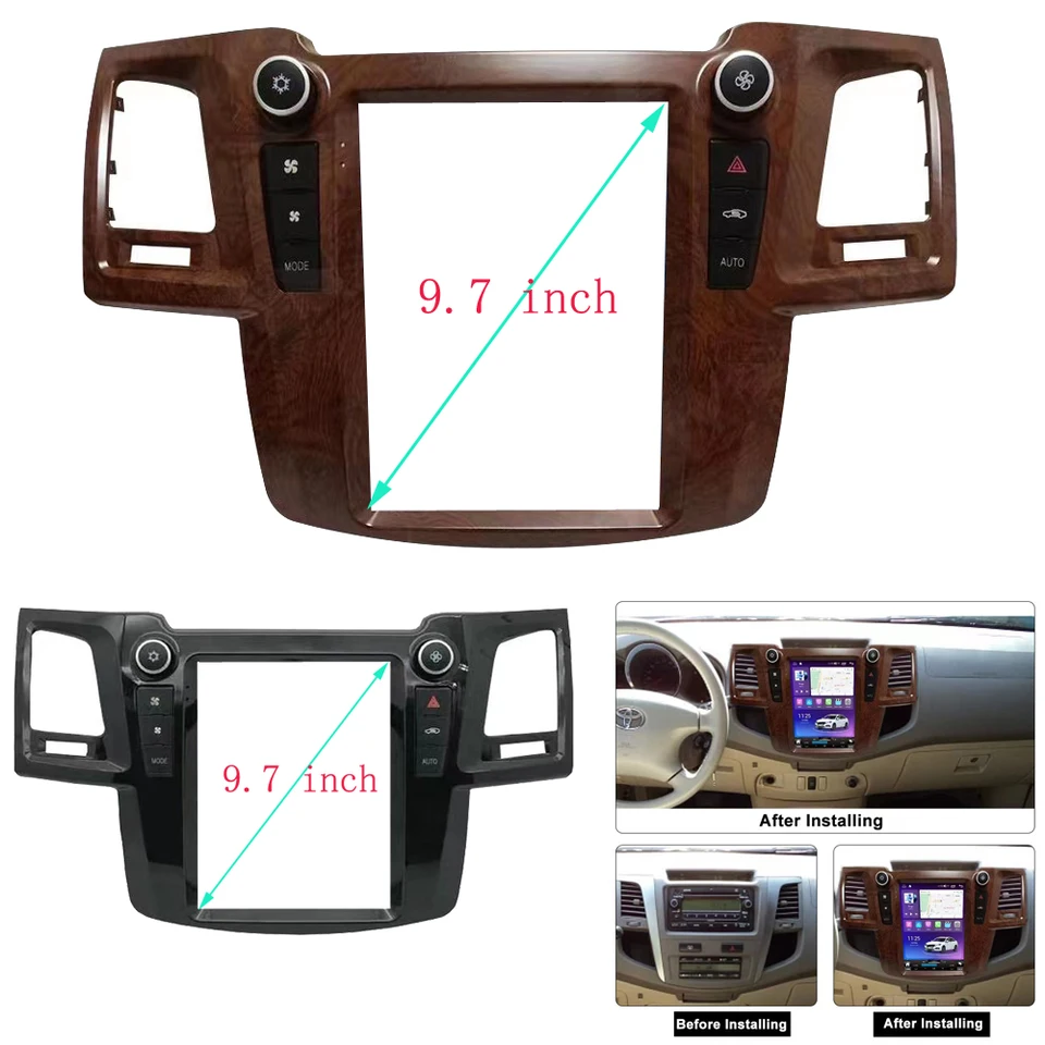 Na roky 2005-2014 Toyota Fortuner/ Vigo/ Hilux (9,7 