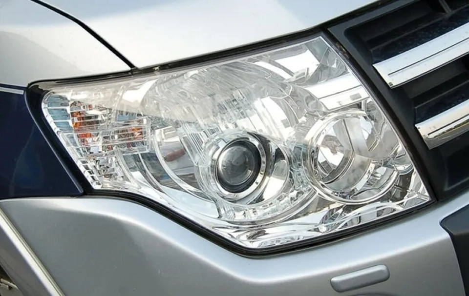 Na roky 2007-2018 Mitsubishi Pajero V87 V93 V97 Lamp Shell Shell Trpsparent Lampshade Cover Cover Cover Plexission
