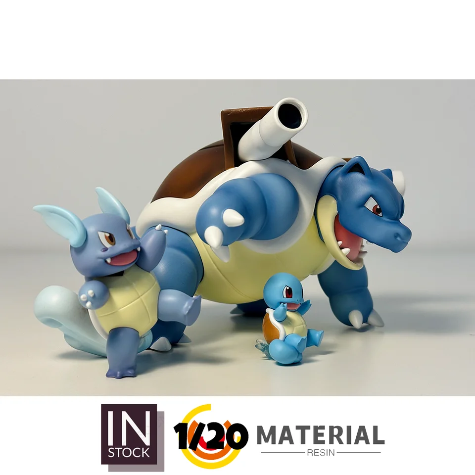 [Na sklade] 1/20 živice Obrázok [mg] - Squirtle & Wartortle & Blastoise