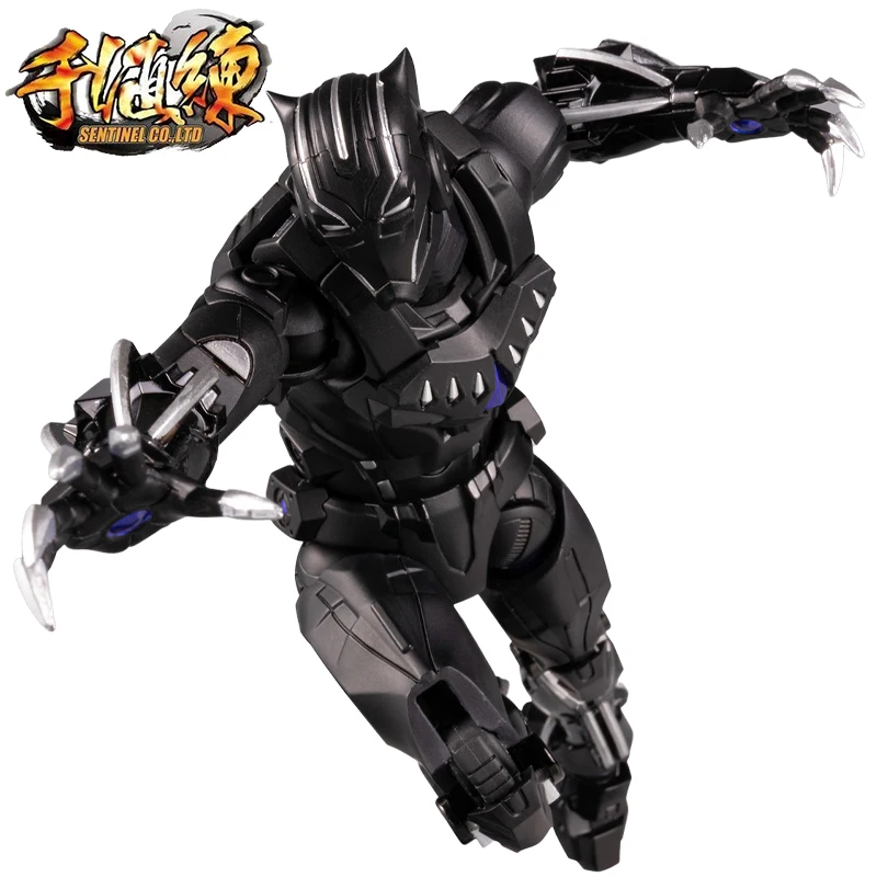 Na sklade 100% originálne bojové brnenie Marvel Black Panther Montáž akčnú figúru Model hračky Zberateľné ozdoby Darčeky pre deti
