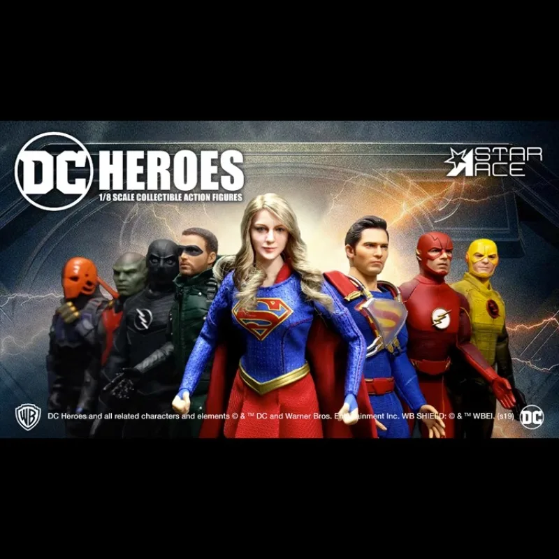Na sklade 100% originálny Starace SA8005 Real Master Series Supergirl Season 1 1/8 Model Model Art Collection