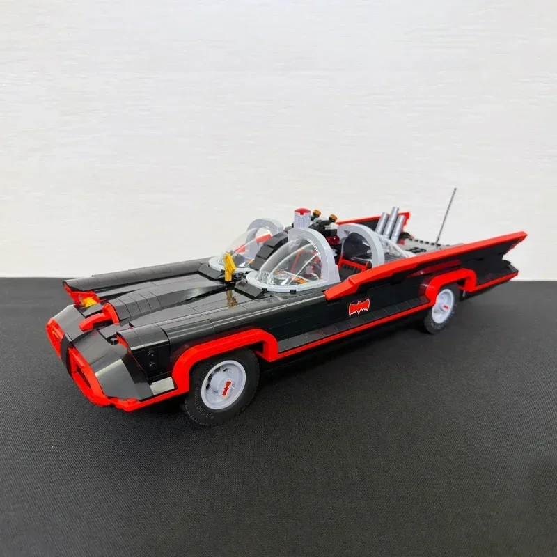 Na sklade 2024 Nový klasický televízny seriál Batmobile kompatibilný 76328 MOBILNÝ MOBEL MODEL