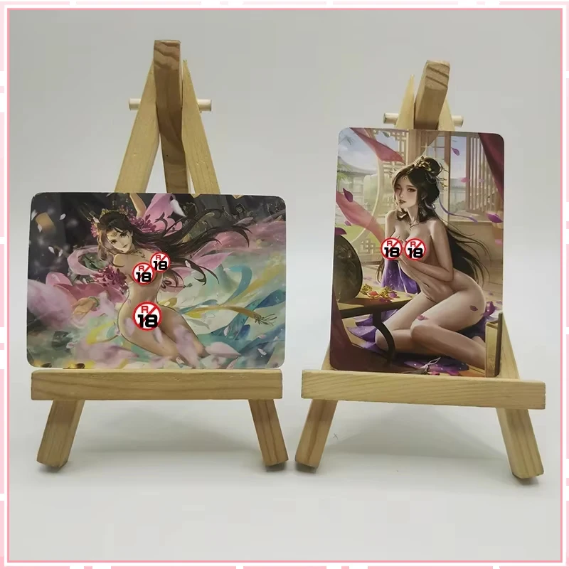 Na sklade 2ks/stanovené legendy troch kráľovstiev Diaochan Cai Furen ženatý Žena sexy anime dievčenské zbierky hier