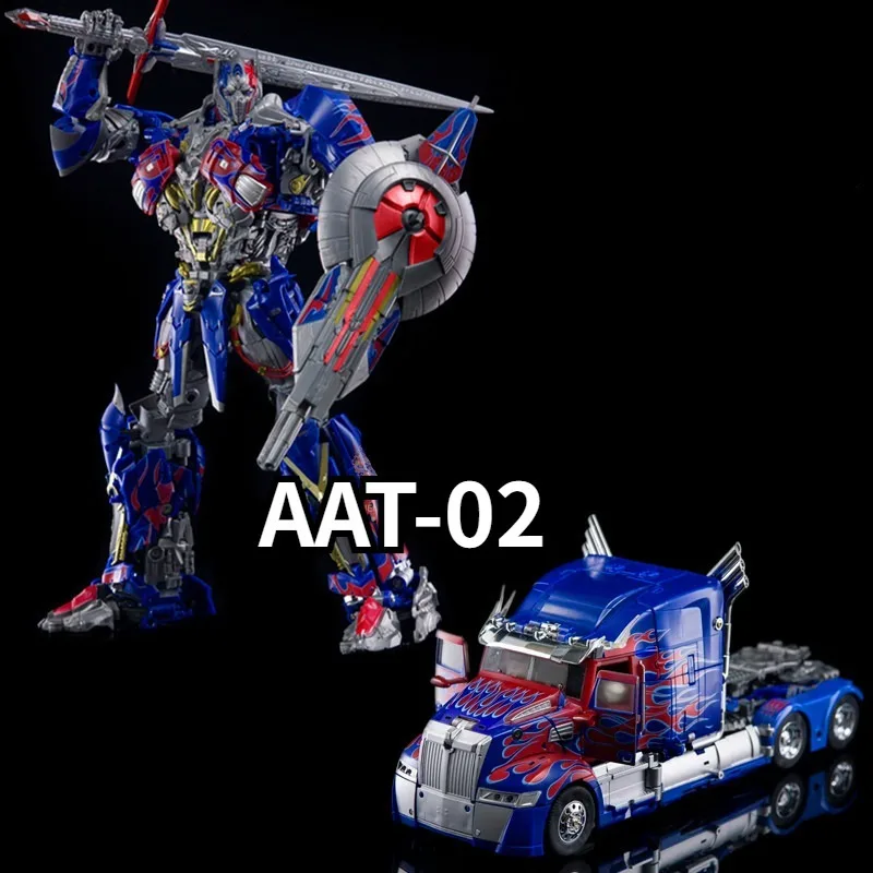 Na sklade Aliattack Toys AAT-02 AAT02 OP Veliteľ King of Kavaliers Transformation Action Figure Figure Robot Toy