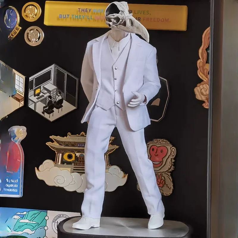 Na sklade AtonCustom Moonlight Knight Mr. Noc 1/12 Dizajn oblek poškodený dizajn pohyblivé humanoidné narodeniny darček