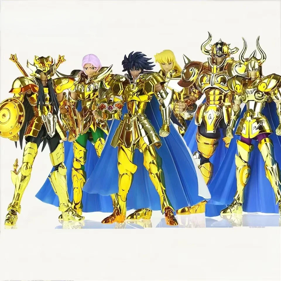 Na sklade CS Saint Seiya Myth Myth By Capricorn Shura/Leo Aiolia/Aries Mu/Libra Dohko/Panna Knights of Zodiac Action Figure Figure Figure