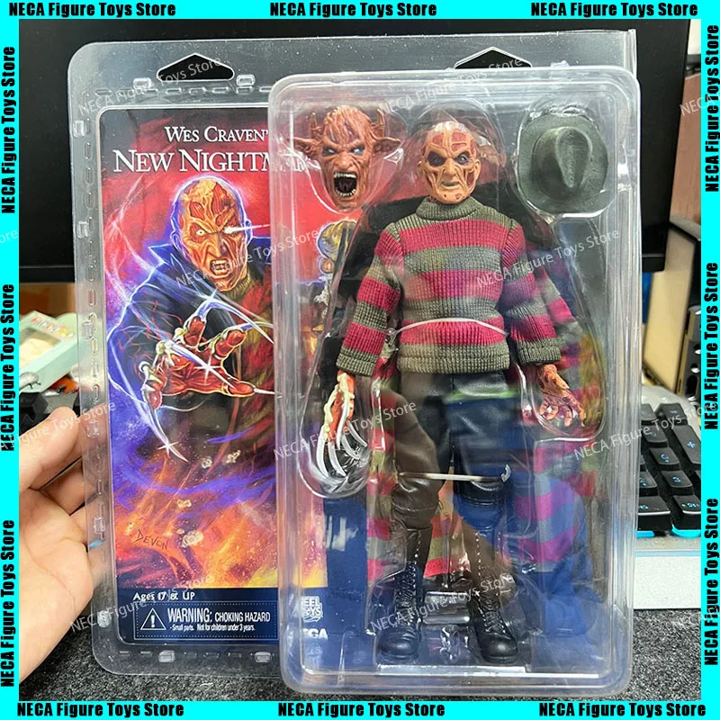 Na sklade Freddy New Nightmare Anime Action Fig Collection Collection Model Doll Kid Hrace Birthday Christmas Darček Custom