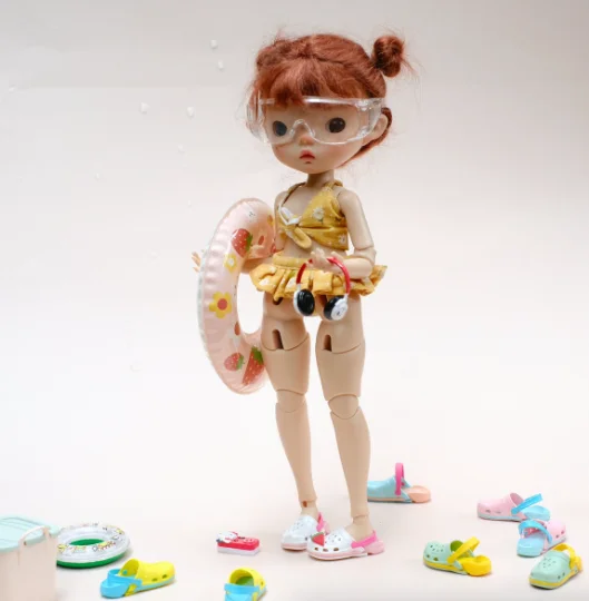 Na sklade Jacoosun Bjd Doll Shoes Slipper pre Jacoosun Doll
