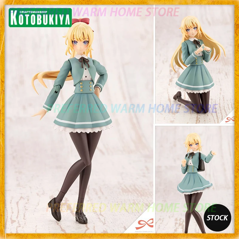 Na sklade Kotobukiya JK010 Sousaishojoteien Ritsuka Saeki Winter Dress Zhromaždenie modelových hračiek krásne dievča JK
