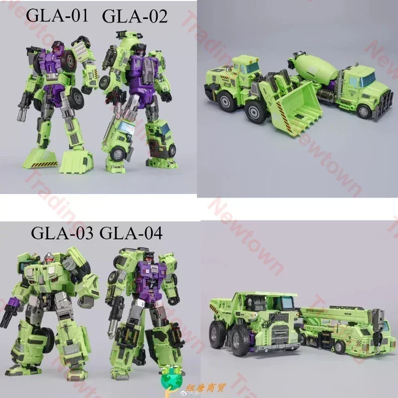 [Na sklade] Mecha Invave Giant Legion devastátor GLA-01 Scrapper GLA-02 Mixmaster GLA-03 GLA-04 Action Obrázok Robot