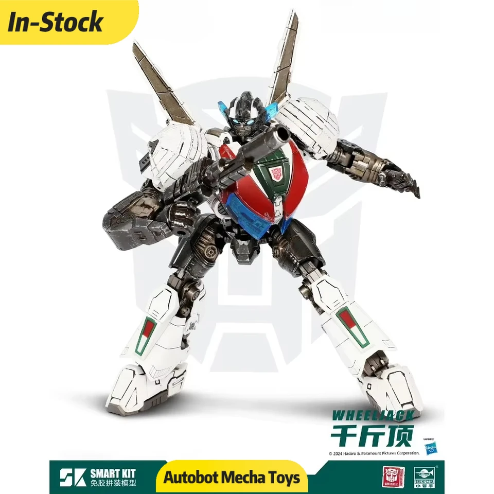 Na sklade nových produktov trúbkarný SK11 SK1 SK-11 Wheeljack Moveble Doll Doll Free Free Fouble Montážny model Zbierka Model Darček anime postava