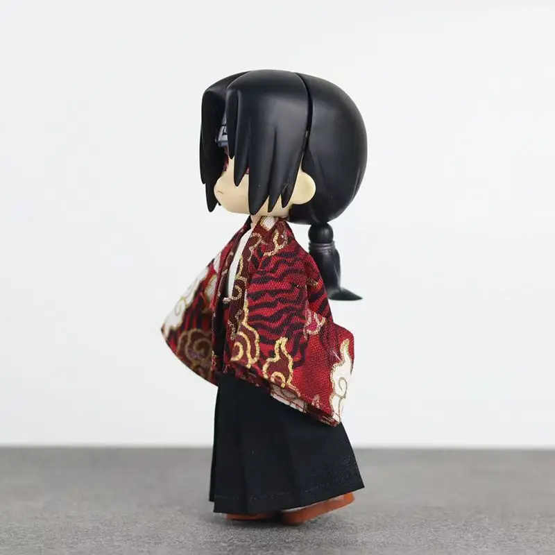 Na sklade ob11 Naruto uchiha Itachi Commoner Doll Doll Cute Action figure Anime Model Model Toy Gift