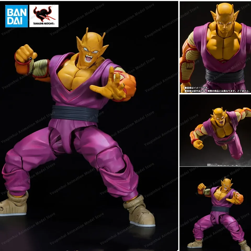 Na sklade Original Dragon Ball Z Shfiguarts Orange Piccolo Anime Figure Hračky Super DBZ PVC Action Figures Hračky Zbierka Darčeky