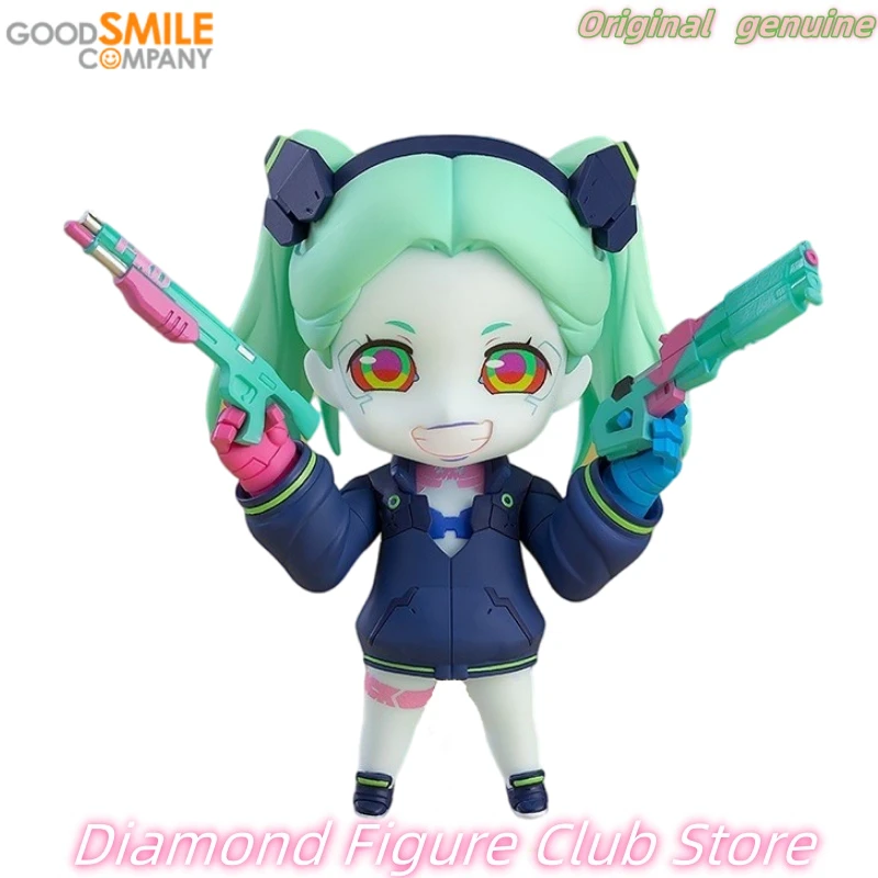 Na sklade Original GSC nendoroid 2186 Cyber ​​Drifter Rebecca Anime Ozdob Ozdobia modelovú hračku modelu