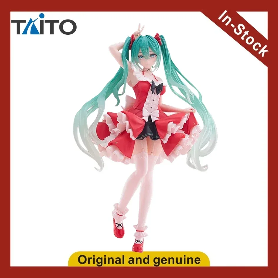 Na sklade Original Taito Hatsune Miku Fashion Dolls Lolita Fashion Animation postavy postavy Hračky Zbierka darčeky
