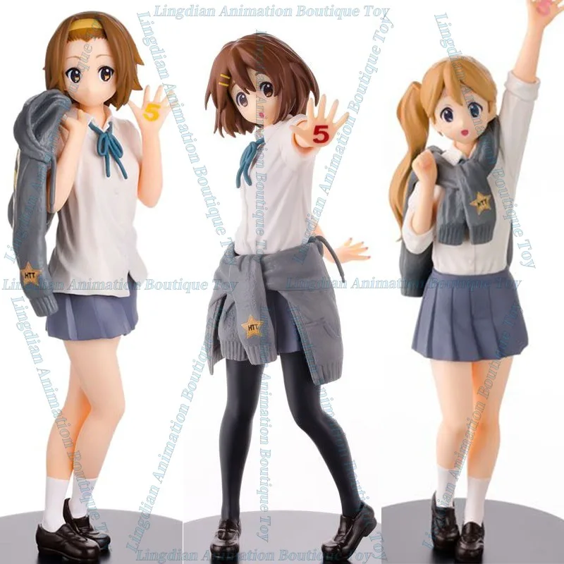 Na sklade originálne autentické svetlo-tonálne dievča Hirasawa yuitai nakako hrajúce Tsumugi Akiyama Mio Nakano Azusa Kage Product Figure