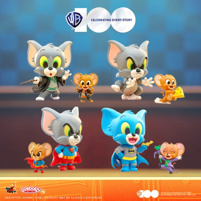Na sklade Originálne horúce hračky Tom a Jerry CBSB1022-24 Harry Potter verzia Batman Version Model Collection q Verzia Vianoce darčeky