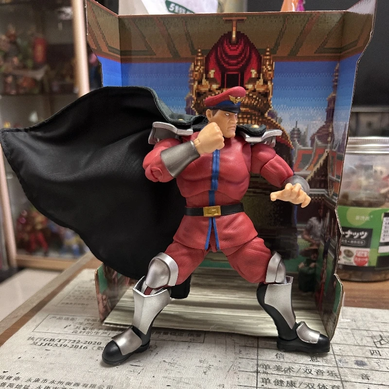 Na sklade originálne Jada Hračky Street Fighter Vega M · Bison Moveble Model Game Anime Figures Model hračky Zhromažďovanie