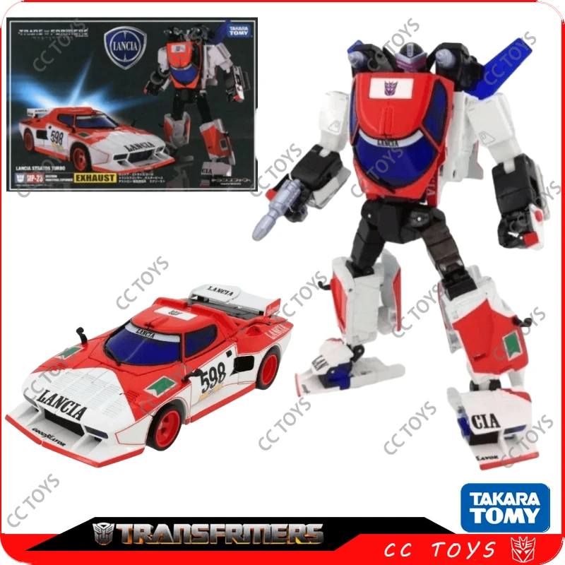Na sklade originálny Takara Tomy Transformers Toy Masterpiece Series MP-23 Výfuková akcia Zbierka robotov Detská hračka pre deti