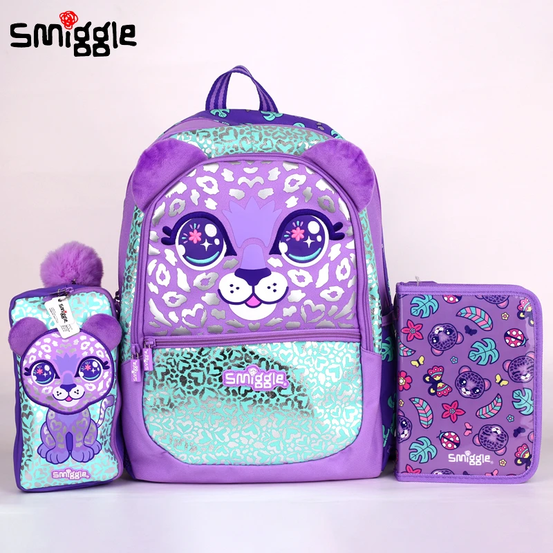 Na sklade skutočná Austrália Smiggle School Bag Detské detské personály Študentské pero puzdro batoh študent darček
