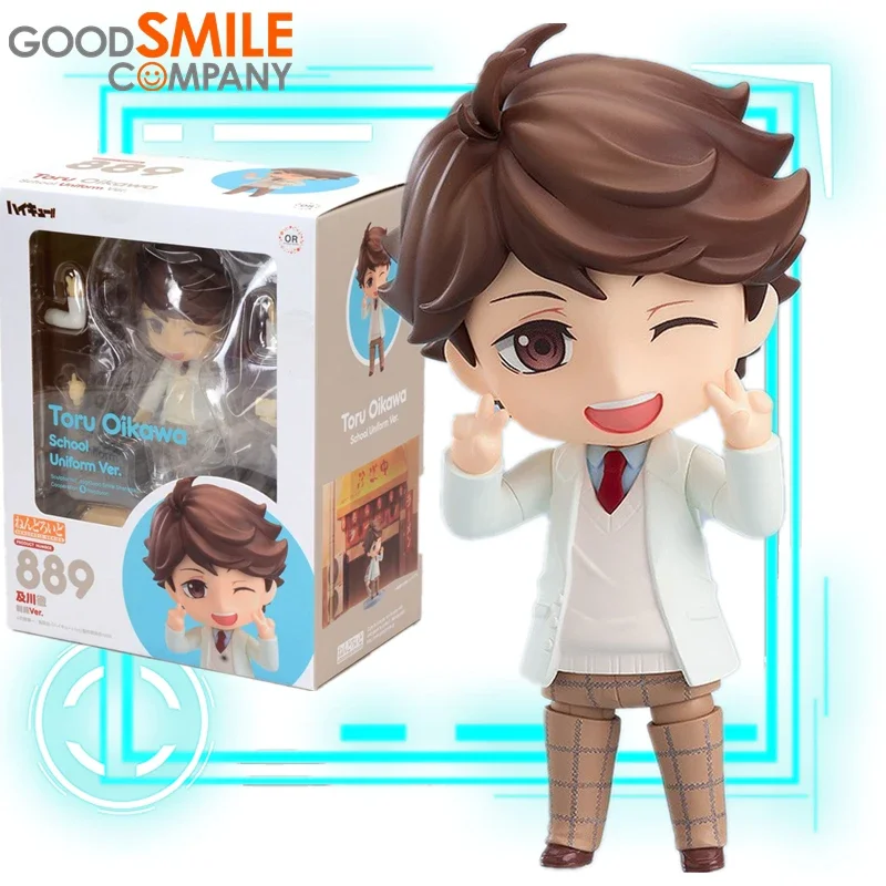 Na sklade skutočný dobrý úsmev 1867 Original Nendoroid GSC Haikyuu !! Oikawa Tooru akčná figúrka pre bábiky Model hračky vianočné darčeky