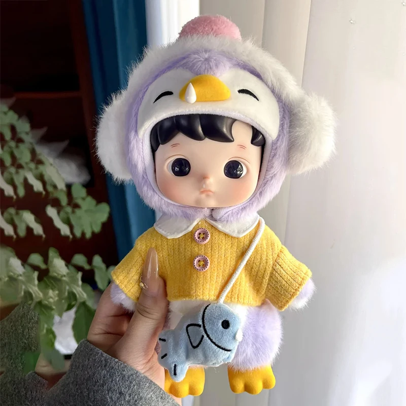 Na sklade skutočný hacipupu tučniak 1/8 Akcia Obrázok 16 kĺby pohyblivé hračky módne trend dekorácia narodeniny kawaii darček dievča
