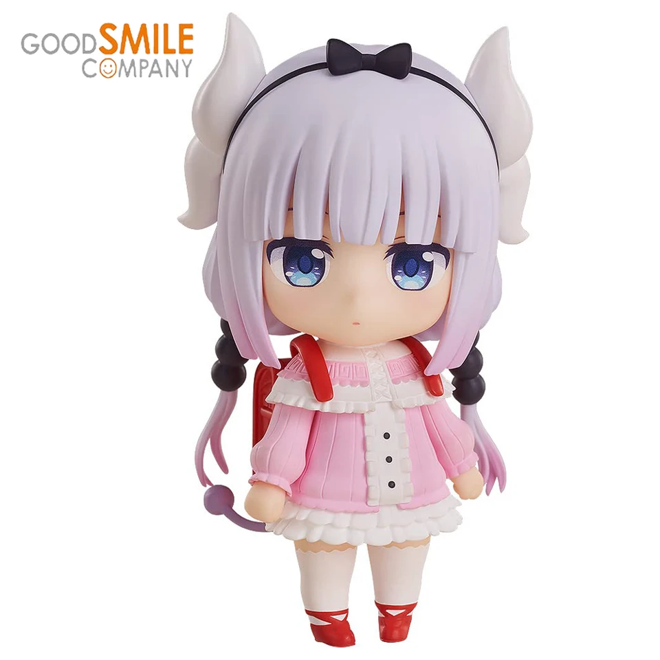 Na sklade skutočný roztomilý Kawaii Kannakamui Nendoroid Kobayashi's Dragon Maid Anime Action Figure Good Smile Boxed Model Dolls Toy Toy
