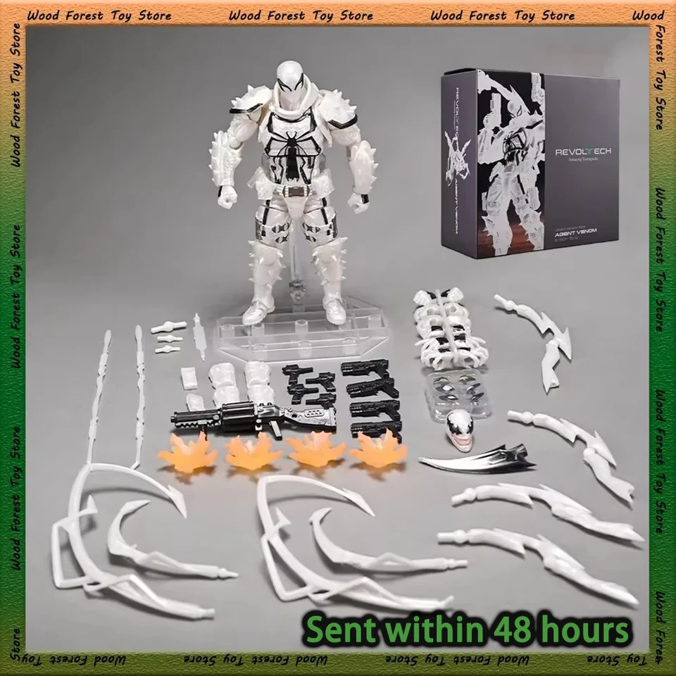 [Na sklade] Venom Action Figure Anime Anime figúrky Spiderman Venom figurín Marvel Anti-Venom Model detská hračka Christma Gift