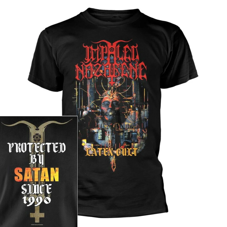Nabodnuté nazare latex kultové tričko s-xxl tričko Čierne kovové oficiálne kapela Tshirt Tshirt