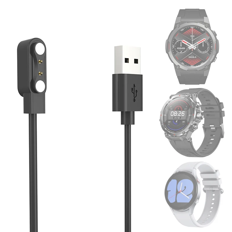 Nabíjací kábel SmartWatch Dock nabíjačka USB pre Zeblaze Vibe 7 Pro/7pro/Stratos 2/Lite/Ares/GTR 3 Smart Watch Accessories