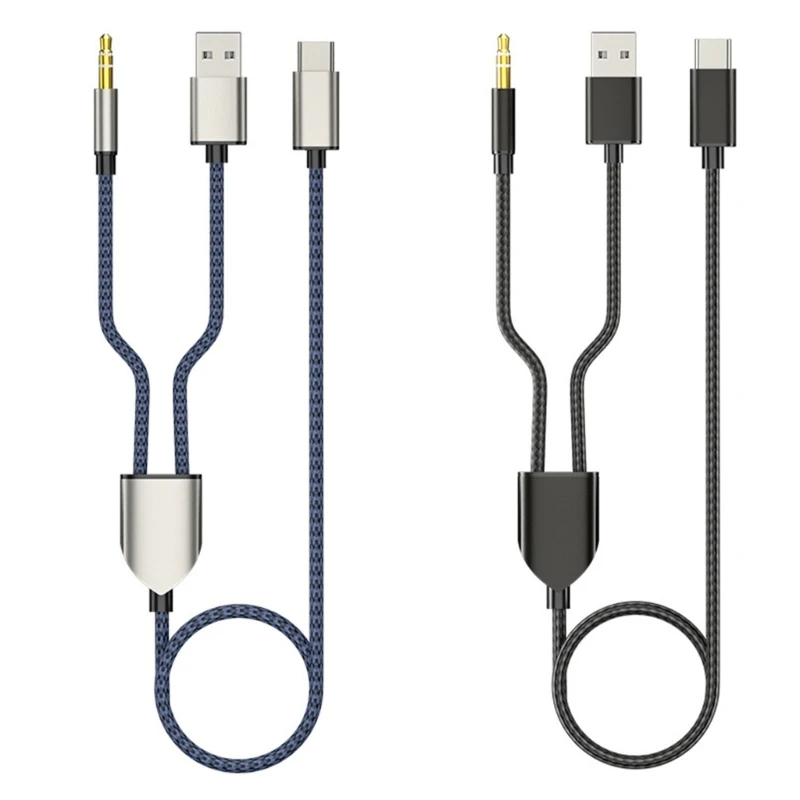 Nabíjací kábel USB Audio kábel 2-v-1